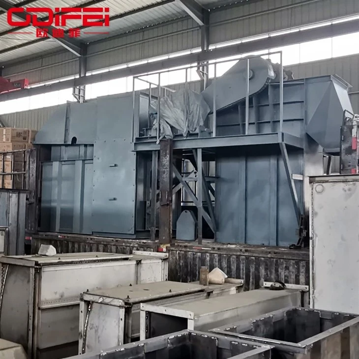 Cement clinker NE30 plate chain elevator (2)