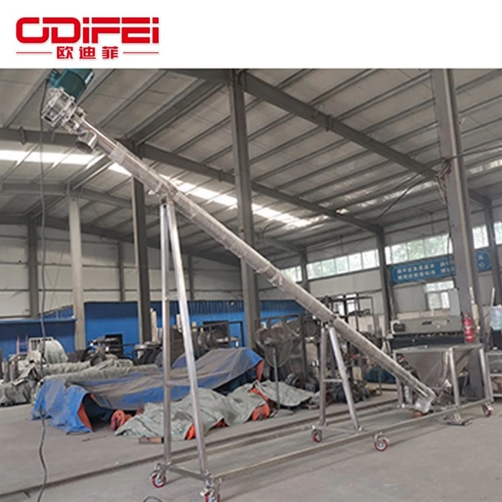 flexible screw conveyor (5)